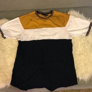 Yellow/ Blue Distortion T-Shirt